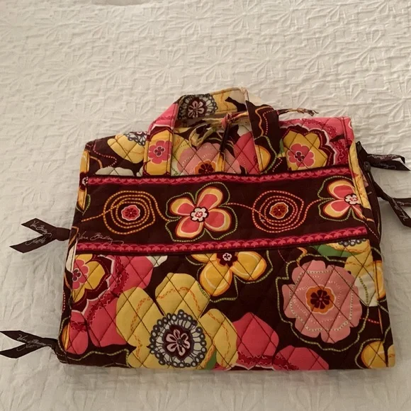 Vera Bradley Cosmetic Bag-Winter Buttercup - Picture 3 of 3